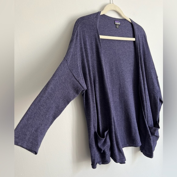 Patagonia Sweaters - 190 Patagonia Open Front Cardigan Purple Large